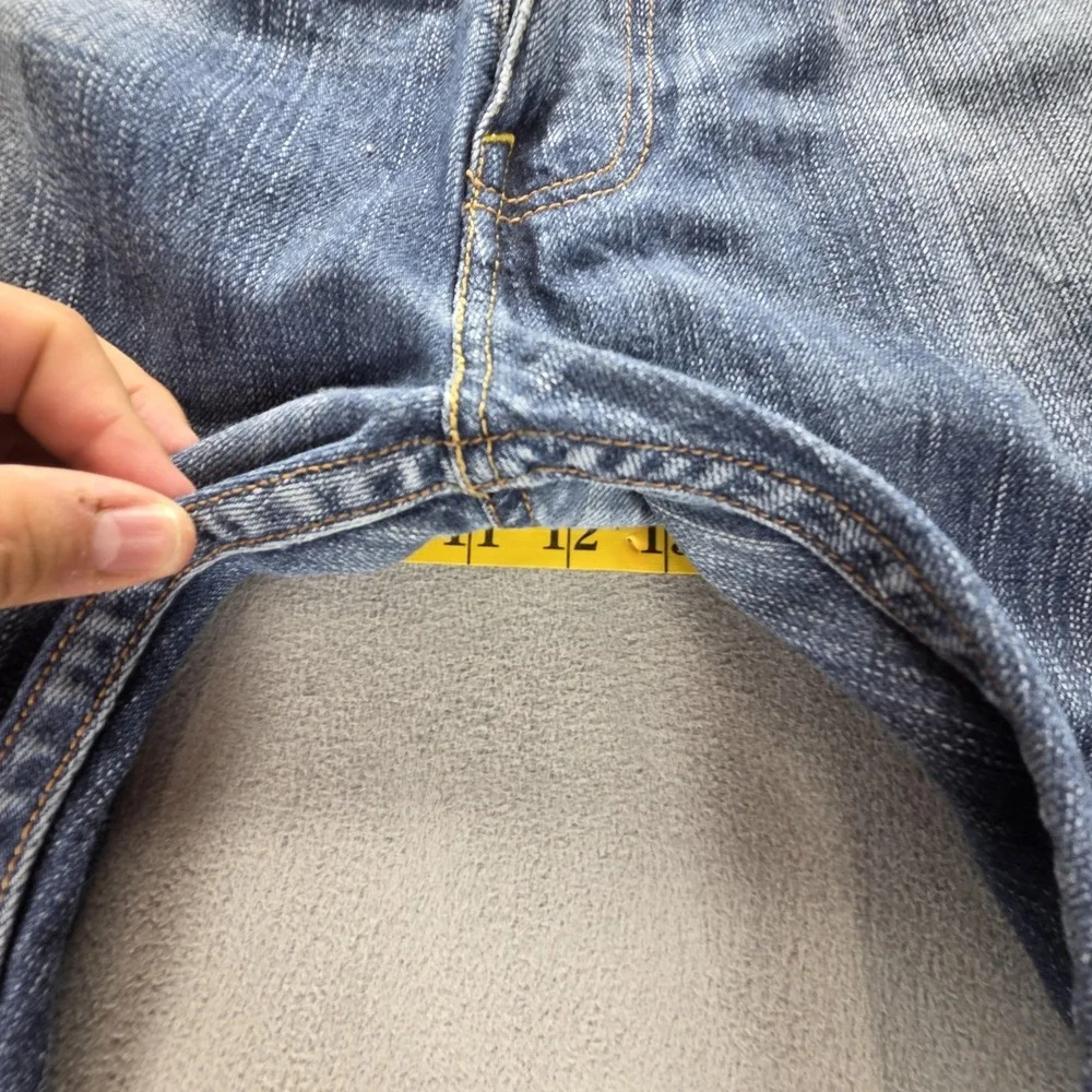 Vintage Levis Blue Star Jeans Mens 32x34 Engineered Zip Fly Honeycomb